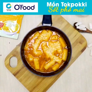 [SET 5 GÓI] - O’FOOD - Rapokki Hàn Quốc O’food hương vị Phô Mai Tokbokki OFood Bánh gạo OFood Hàn Quốc (146g/gói)