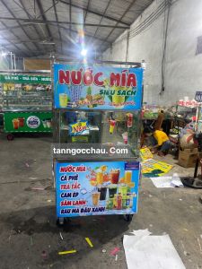 Xe nước mía siêu sạch 3 rulo. Kim lương tạo bọt mô tơ nhật công suất 1000w có tặng decan miễn phí cơ khí Tân Ngọc Châu 0937 272 899