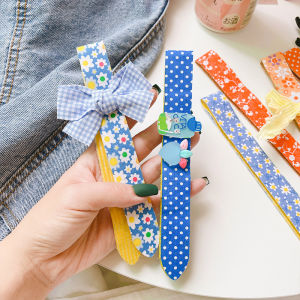Childrens Cute Magic Sticker Hair Accessories Bangs Stickers Broken Hair Finishing Artifact Summer Little Girl Back Head Headdress
