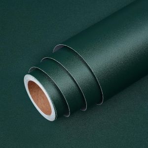 Transform Your Space: Emerald Green Peel & Stick Wallpaper