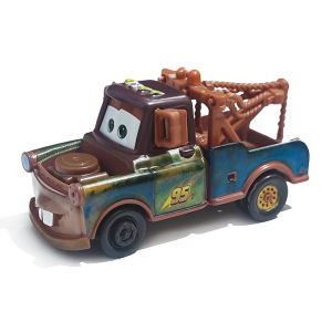 Takara Tomy | Pixar Cars Mater Model Car 1/55 Metal Die Casting Alloy Material Anime Figure Collectibles Cartoon Racing Toys Birthday Gifts