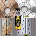 Multi-purpose metal rust remover spray - Used as a polishing agent for cars,motorcycles,campers,and stainless steel kitchenware.. 