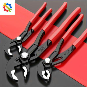1pc Water pump pliers 7/10/12 inch adjustable wrench multi-function large opening water pipe pliers household repair tools