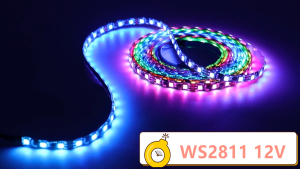 WS2812B WS2811 WS2813 WS2815 5050 RGB Smart LED Strip Lights WS2812 Individually Addressable IC 30/60/144Pixels/Leds/m Tape
