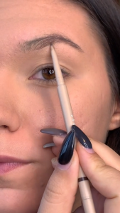 SHEGLAM Skinny Eyebrow Pencil Makeup Long Lasting Auto Eye Brow Pencil Makeup Women Eyebrow Enhancer Cosmetics Kening