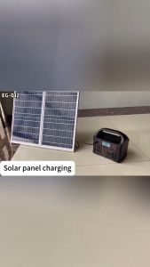 FlashFish portable power station 220v 100w power station multi-function portable big capacity solar generator