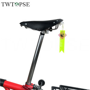 Twtopse xe đạp băng phản chiếu streamers cho brompton Xe đạp gấp một C PT Túi yên ngựa tay lái phản xạ trang trí cảnh báo an toàn phụ kiện