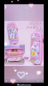 3D Three-Dimensional Decompression Stationery Box: Multi-functional Student Supplies