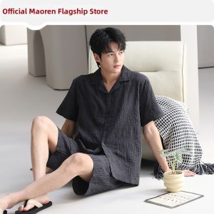 MiiOW | Cotton Short Sleeve Mens Pajama Set