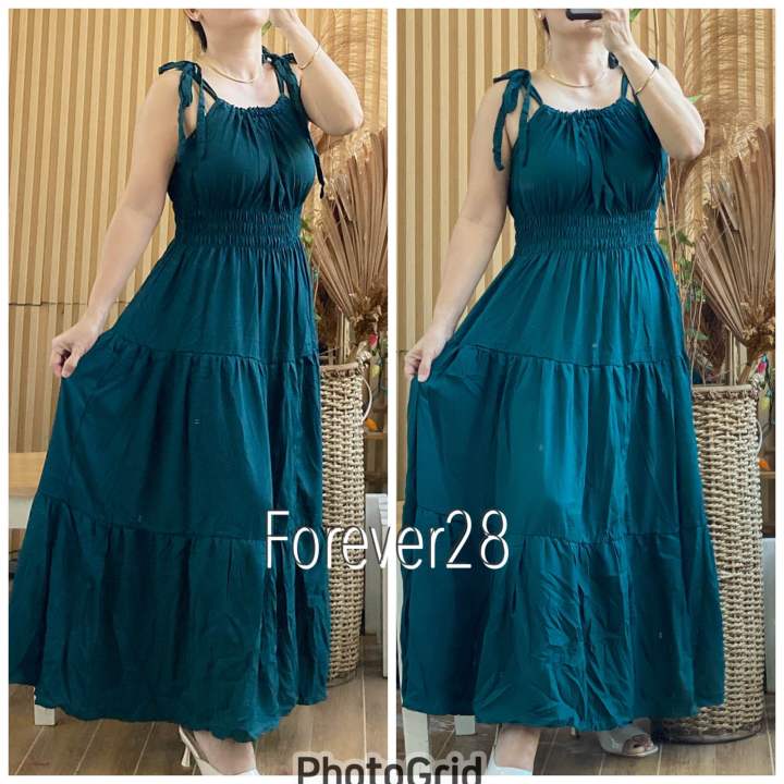 ALI ISLA MAXI LAYERED DRESS FITS SMALL TO 2X