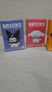 DIY SUSUN BLOK BANGUNAN MINI KARTUN BRICKS DIY MAINAN BALOK NANO BLOCK MODEL KARTUN BRICK TOYS DIY BALOK