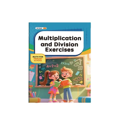 48 Pages Math Practice Book Multiplication Division 99 Times Exercise Book Training In Mathematics Calculation Book
