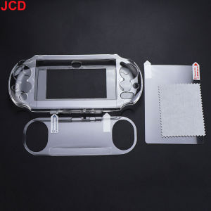 Clear Crystal Case Hard Shell For PSV 1000 2000 Transparent Protection Cover For PSP1000 2000 3000 With Screen Protector Film