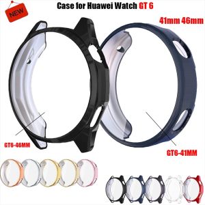 Case for Huawei Watch GT 6 41 46mm Screen Protector accessories Soft TPU Bumper Shell film Anti Fall for HUAWEI WATCH GT6 Cover