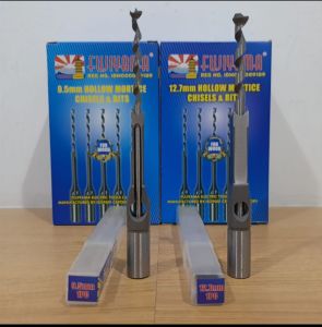 Fujiyama Mata Bor Bobok Kayu 3/8 inch  Wood Chisel Mortising Chisel JAPAN STANDART