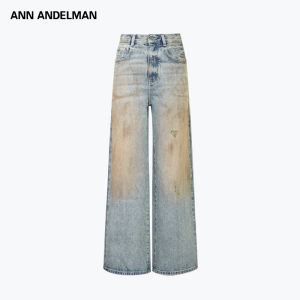 ANN ANDELMAN | Retro Loose Dirty Straight Jeans