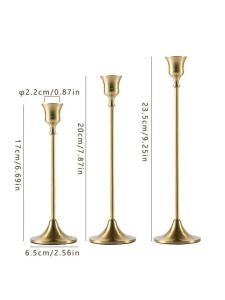 Đèn Candelabra Phong Cách Bắc Âu Cổ Điển Lãng Mạn Tối Giản Sang Trọng Cho Tiệc Sinh Nhật Và Tiệc Cưới