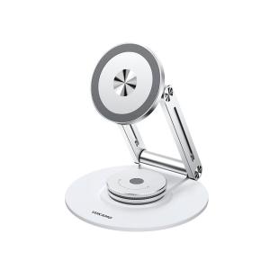 VOKAMO | ที่วางโทรศัพท์บนโต๊ะแบบพับได้ ใช้แม่เหล็ก จับยึดแน่น ทำจากอลูมิเนียม พกพาสะดวก