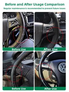 Car Interior Leather Repair Paint Seat Scratch Filling Cream Wear And Paint Loss Restoration for Steering Wheel And Leather Seats