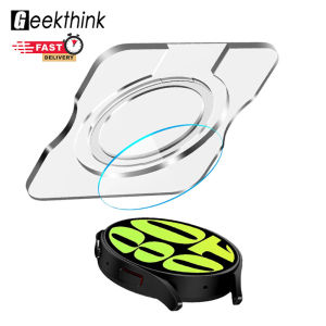 GEEKTHINK Protector Screen Glass for Samsung Galaxy Watch 7/6 40mm 44mm Quick Fit Protective Film Compatible for Watch 6 Classic 43 47mm