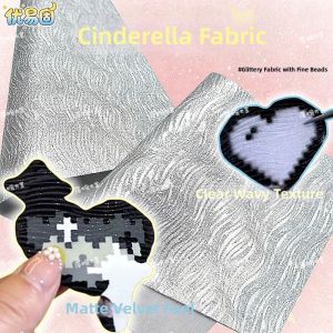 CHUNCAN | DIY Decorative Beads Fabric with Glitter Effect