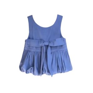 YUEZHONGWEI | French Sweet Lace Splice Butterfly Knot Denim Strap Vest Women Summer Outdoor Sleeveless Doll Shirt Top Loose Fit Commute Style