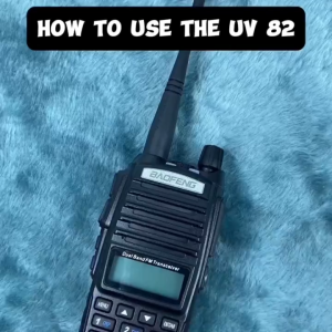 COD Baofeng UV82 Long Range Portable Walkie Talkie UHF VHF Dual Band 128CH Two Way Radio High Power Walkie-talkie  With Flashlight For Outdoor Activities