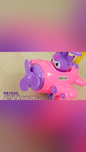 Childrens toddler hand push plane music baby learning to walk bell girl toys for boys