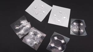 2-5 pcs For Xbox One S Xbox One Series X S Controller Cross Key D Pad Metal Dome Snap PCB Board Buttons Conductive Film Sticker