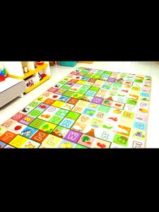Waterproof Play Mat Thickened Kids Foldable Carpet Developing Pad Crawling 90*150cm