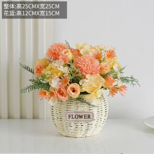 Artificial Flowers Home Decorations Plastic Flower Arrangements Table Centerpieces Tea Table Decor Silk Flower Bouquets
