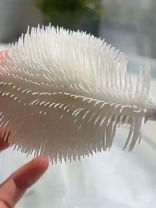 可折叠无死角多功能洗奶瓶工具 硅胶奶瓶刷 Foldable Multi-Functional Bottle Cleaner Silicone Brush with Long Handle