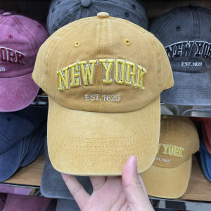 Mũ Lưỡi Trai Thể Thao Thường Ngày Phong Cách Mỹ Cổ Điển Rộng Rãi Có Viền Rộng Màu Xám Cũ Cho Nữ Và Nam Mùa Hè 2022