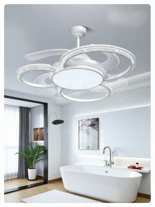OSIZA | Lighting and Fan Crystal Ceiling Fan Light