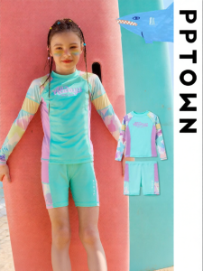 PPTOWN | UV Protection Quick-Dry Girls Swimsuit
