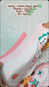 Celana Dalam Anak Perempuan 5 Pcs: Motif & Bahan Katun