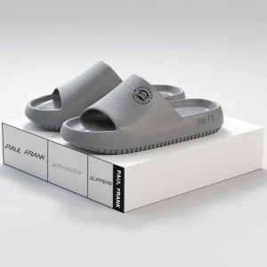 Paul Frank Summer Mens Slippers Casual Comfortable Thick Bottom Soft EVA Home Shoes Outdoor Wear Resistant Non-Slip Slippers
