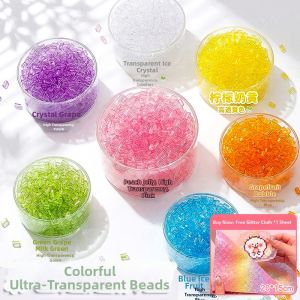 YUGUANG | Glow-in-the-Dark Transparent Pearlized Beads DIY Craft Material Pack