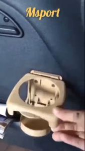 Car Cup Holder Foldable Plastic Water Cup Drink Bottle Can Holder Stand Portable Durable Drink Holder