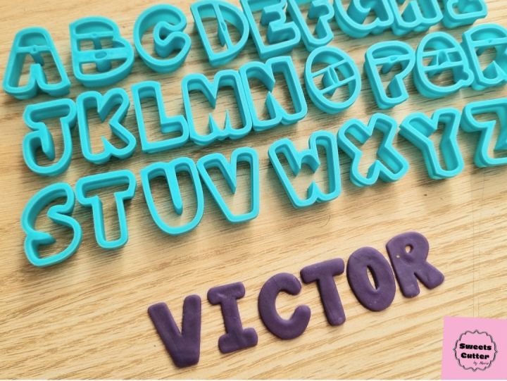 Letter Cutter Bold Letters Fondant Cutter | Lazada PH