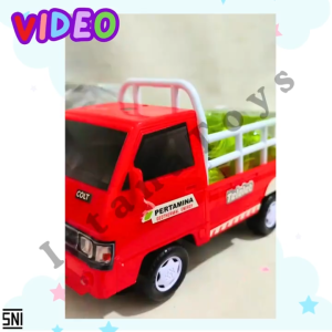 IST Mainan Mobil Pickup Series Pertamina Telolet DT46