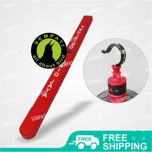 SEMPATI Karet Pelapis Gantungan Sangkar Burung Oriq Jaya Karet Kondom Anti Slip Los Cantolan Kandang Burung Lovebird Murai Kotak Kacer Kenari Anis Branjangan Dll KRTGOJ