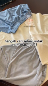 seluar panjang budak perempuan baju budak girls palazzo pants kids long pants girl wide leg pants kids ice silk pants