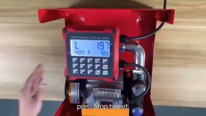 Automatic Self Priming Fuel Transfer Pump High Precision Quantitative Vehicle Mounted Small Fuel Dispenser