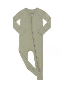 Bamboo Fiber Baby Romper Zipper Thin Air Conditioning Sleepwear for Newborns And Toddlers Comfortable Breathable Moisture Wicking