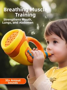LOOM LUXE | Animal Sound Simulation Breath Training Horn