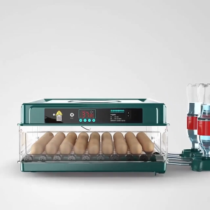 AFASTEN Egg Automatic Digital Incubator 220V/12V Dual Power Egg Incubator 15/30/48/70 Intelligent Digital Hatcher Brooder with Temperature Control and Auto Turning for Hatching Chicken Duck Goose Quail Birds Incubators for Farm