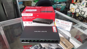 Mercusys Switch 10 cổng 10/100Mbps với 8 cổng PoE+ MS110P