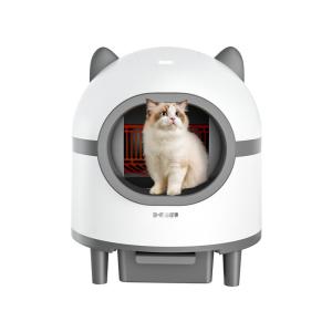 Automatic Cat Litter Box Extra Large Smart Electric Cleaning Indoor Cat Toilet Sand Trapping Scooper Pet Supplies Cat Litter Tray