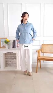 MEYDI Atasan Wanita Dewasa Premium Bahan Cotton Yokka One Size